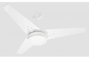 Ventilador De Teto Ideal Led 3 Pás 127v BR/laq Ventidelta